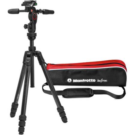 Manfrotto MKBFRTA4GTFB-3W - zestaw, statyw 4-sekcyjny z serii Befree GT-PRO 3 z głowicą 3-kierunkową, 48-168cm, udźwig 6kg_5